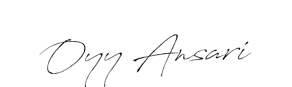 How to Draw Oyy Ansari signature style? Antro_Vectra is a latest design signature styles for name Oyy Ansari. Oyy Ansari signature style 6 images and pictures png