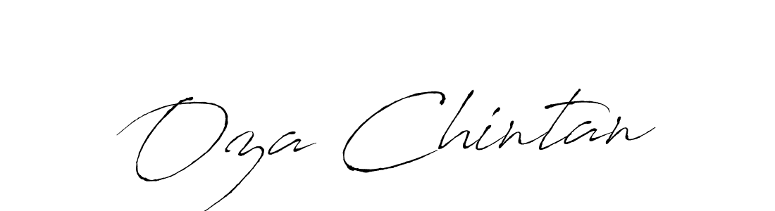 Make a beautiful signature design for name Oza Chintan. With this signature (Antro_Vectra) style, you can create a handwritten signature for free. Oza Chintan signature style 6 images and pictures png