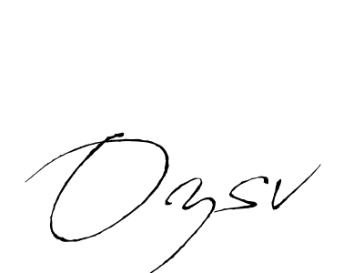 Also we have Ozsv name is the best signature style. Create professional handwritten signature collection using Antro_Vectra autograph style. Ozsv signature style 6 images and pictures png