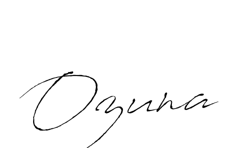 Antro_Vectra is a professional signature style that is perfect for those who want to add a touch of class to their signature. It is also a great choice for those who want to make their signature more unique. Get Ozuna name to fancy signature for free. Ozuna signature style 6 images and pictures png