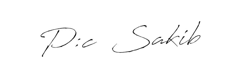 How to Draw P:c  Sakib signature style? Antro_Vectra is a latest design signature styles for name P:c  Sakib. P:c  Sakib signature style 6 images and pictures png