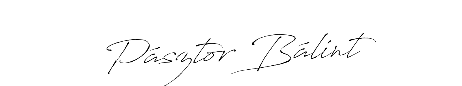 Design your own signature with our free online signature maker. With this signature software, you can create a handwritten (Antro_Vectra) signature for name Pásztor Bálint. Pásztor Bálint signature style 6 images and pictures png