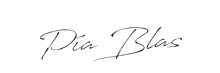Make a beautiful signature design for name Pía Blas. With this signature (Antro_Vectra) style, you can create a handwritten signature for free. Pía Blas signature style 6 images and pictures png