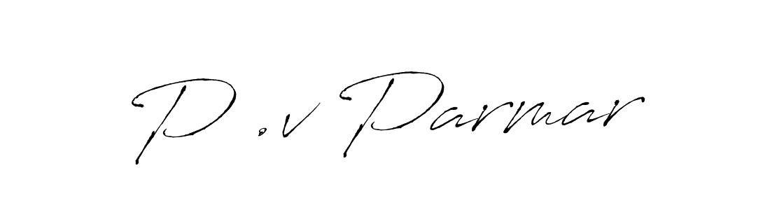 Also You can easily find your signature by using the search form. We will create P .v Parmar name handwritten signature images for you free of cost using Antro_Vectra sign style. P .v Parmar signature style 6 images and pictures png