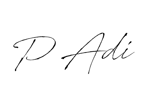Similarly Antro_Vectra is the best handwritten signature design. Signature creator online .You can use it as an online autograph creator for name P Adi. P Adi signature style 6 images and pictures png