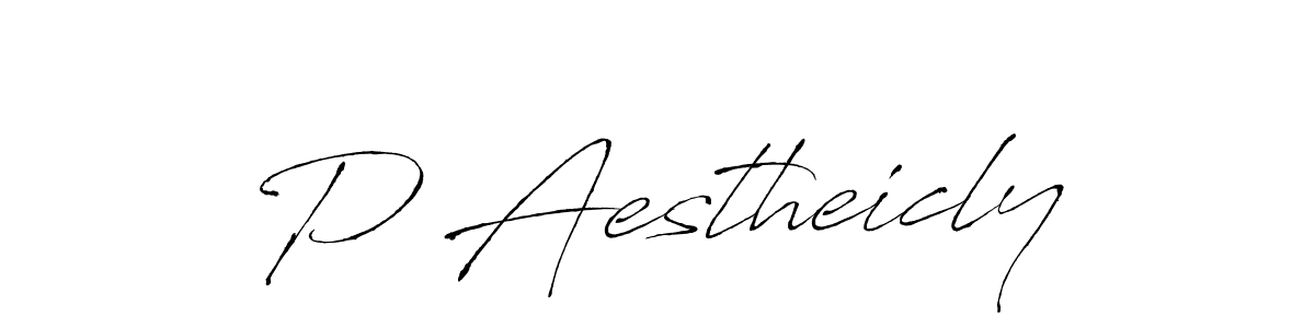 It looks lik you need a new signature style for name P Aestheicly. Design unique handwritten (Antro_Vectra) signature with our free signature maker in just a few clicks. P Aestheicly signature style 6 images and pictures png