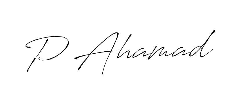 How to Draw P Ahamad signature style? Antro_Vectra is a latest design signature styles for name P Ahamad. P Ahamad signature style 6 images and pictures png