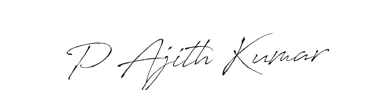 Make a short P Ajith Kumar signature style. Manage your documents anywhere anytime using Antro_Vectra. Create and add eSignatures, submit forms, share and send files easily. P Ajith Kumar signature style 6 images and pictures png