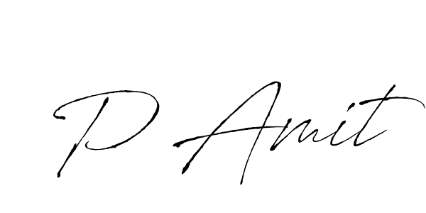 How to make P Amit signature? Antro_Vectra is a professional autograph style. Create handwritten signature for P Amit name. P Amit signature style 6 images and pictures png