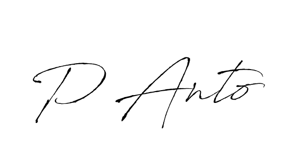 Make a beautiful signature design for name P Anto. Use this online signature maker to create a handwritten signature for free. P Anto signature style 6 images and pictures png