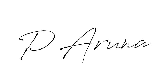 Antro_Vectra is a professional signature style that is perfect for those who want to add a touch of class to their signature. It is also a great choice for those who want to make their signature more unique. Get P Aruna name to fancy signature for free. P Aruna signature style 6 images and pictures png