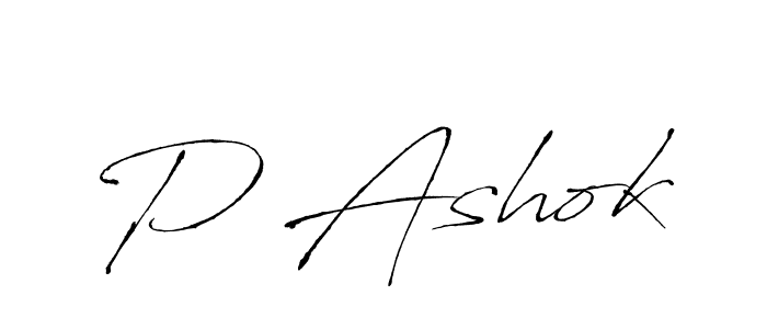 How to Draw P Ashok signature style? Antro_Vectra is a latest design signature styles for name P Ashok. P Ashok signature style 6 images and pictures png