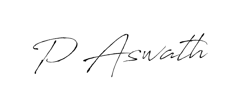 Also You can easily find your signature by using the search form. We will create P Aswath name handwritten signature images for you free of cost using Antro_Vectra sign style. P Aswath signature style 6 images and pictures png