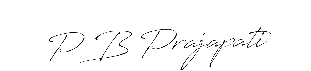 Make a short P B Prajapati signature style. Manage your documents anywhere anytime using Antro_Vectra. Create and add eSignatures, submit forms, share and send files easily. P B Prajapati signature style 6 images and pictures png