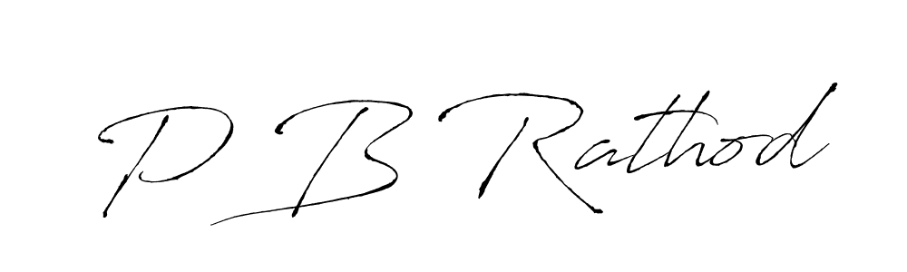 The best way (Antro_Vectra) to make a short signature is to pick only two or three words in your name. The name P B Rathod include a total of six letters. For converting this name. P B Rathod signature style 6 images and pictures png