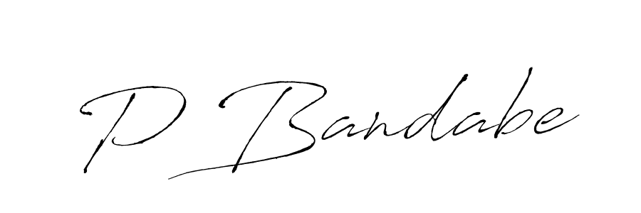 Similarly Antro_Vectra is the best handwritten signature design. Signature creator online .You can use it as an online autograph creator for name P Bandabe. P Bandabe signature style 6 images and pictures png