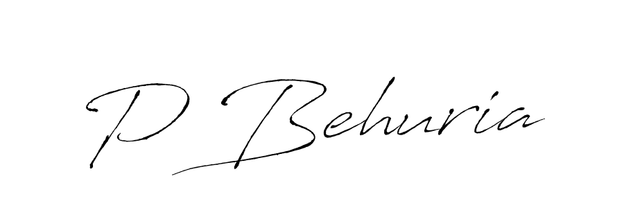 Once you've used our free online signature maker to create your best signature Antro_Vectra style, it's time to enjoy all of the benefits that P Behuria name signing documents. P Behuria signature style 6 images and pictures png