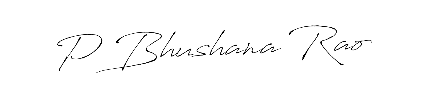 You should practise on your own different ways (Antro_Vectra) to write your name (P Bhushana Rao) in signature. don't let someone else do it for you. P Bhushana Rao signature style 6 images and pictures png