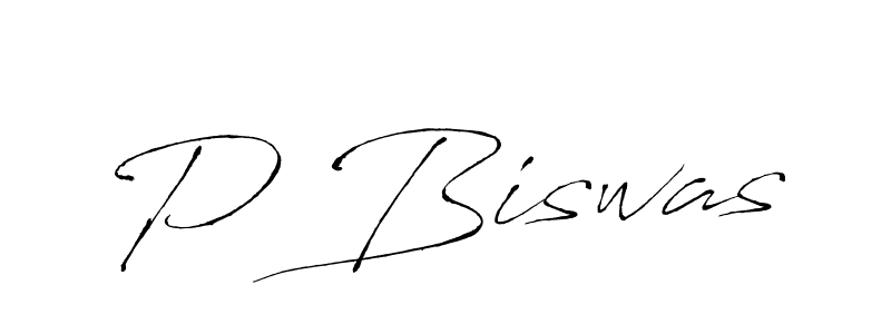 Antro_Vectra is a professional signature style that is perfect for those who want to add a touch of class to their signature. It is also a great choice for those who want to make their signature more unique. Get P Biswas name to fancy signature for free. P Biswas signature style 6 images and pictures png