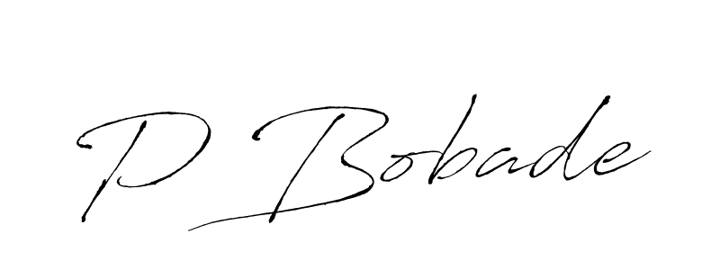 Once you've used our free online signature maker to create your best signature Antro_Vectra style, it's time to enjoy all of the benefits that P Bobade name signing documents. P Bobade signature style 6 images and pictures png