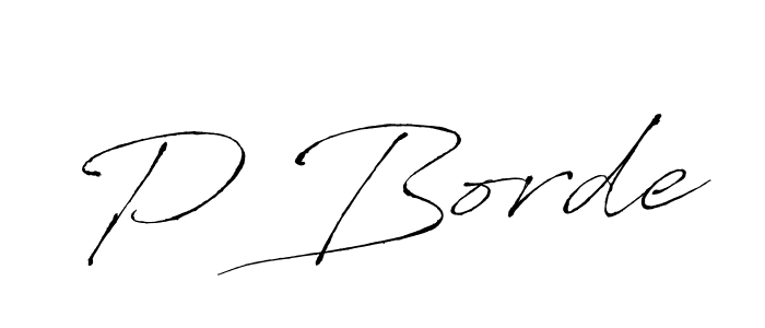 Best and Professional Signature Style for P Borde. Antro_Vectra Best Signature Style Collection. P Borde signature style 6 images and pictures png