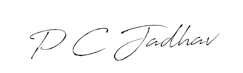 How to Draw P C Jadhav signature style? Antro_Vectra is a latest design signature styles for name P C Jadhav. P C Jadhav signature style 6 images and pictures png