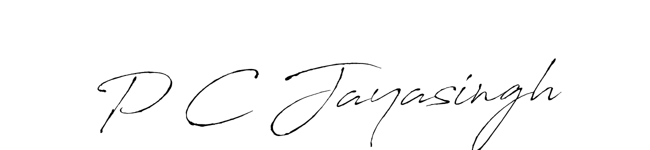 Use a signature maker to create a handwritten signature online. With this signature software, you can design (Antro_Vectra) your own signature for name P C Jayasingh. P C Jayasingh signature style 6 images and pictures png
