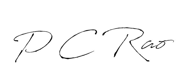 Use a signature maker to create a handwritten signature online. With this signature software, you can design (Antro_Vectra) your own signature for name P C Rao. P C Rao signature style 6 images and pictures png