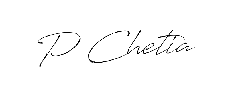 Use a signature maker to create a handwritten signature online. With this signature software, you can design (Antro_Vectra) your own signature for name P Chetia. P Chetia signature style 6 images and pictures png