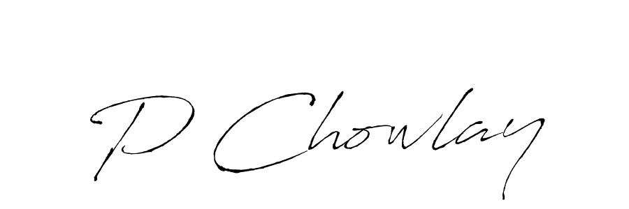 Make a beautiful signature design for name P Chowlay. Use this online signature maker to create a handwritten signature for free. P Chowlay signature style 6 images and pictures png