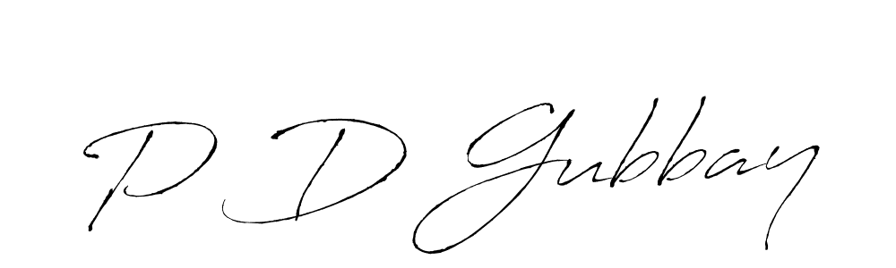 Also You can easily find your signature by using the search form. We will create P D Gubbay name handwritten signature images for you free of cost using Antro_Vectra sign style. P D Gubbay signature style 6 images and pictures png