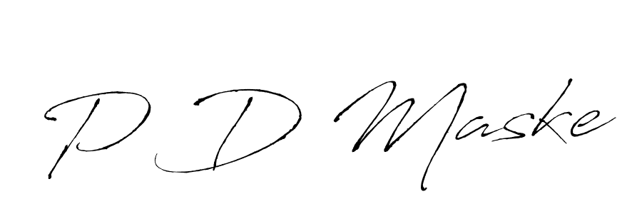 Similarly Antro_Vectra is the best handwritten signature design. Signature creator online .You can use it as an online autograph creator for name P D Maske. P D Maske signature style 6 images and pictures png