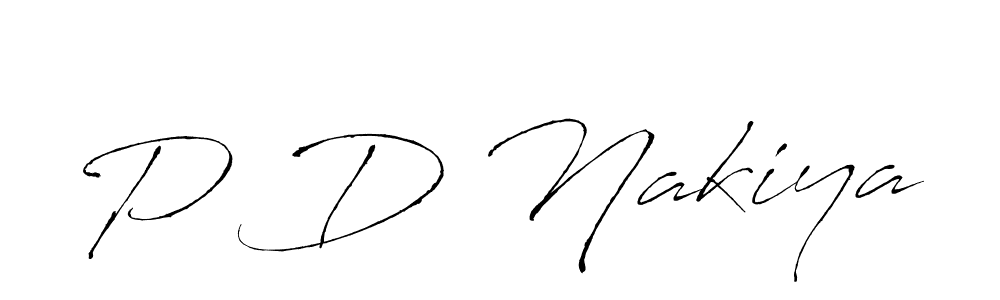 Make a beautiful signature design for name P D Nakiya. Use this online signature maker to create a handwritten signature for free. P D Nakiya signature style 6 images and pictures png