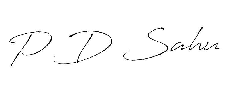 You should practise on your own different ways (Antro_Vectra) to write your name (P D Sahu) in signature. don't let someone else do it for you. P D Sahu signature style 6 images and pictures png