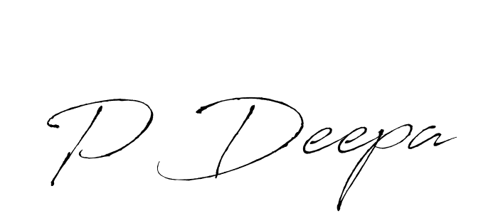Best and Professional Signature Style for P Deepa. Antro_Vectra Best Signature Style Collection. P Deepa signature style 6 images and pictures png