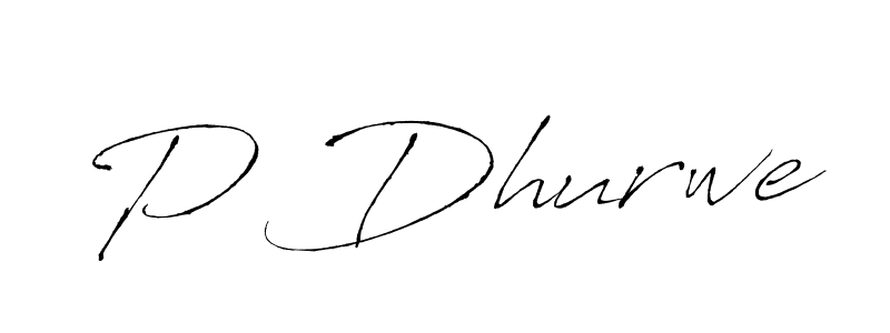 You should practise on your own different ways (Antro_Vectra) to write your name (P Dhurwe) in signature. don't let someone else do it for you. P Dhurwe signature style 6 images and pictures png
