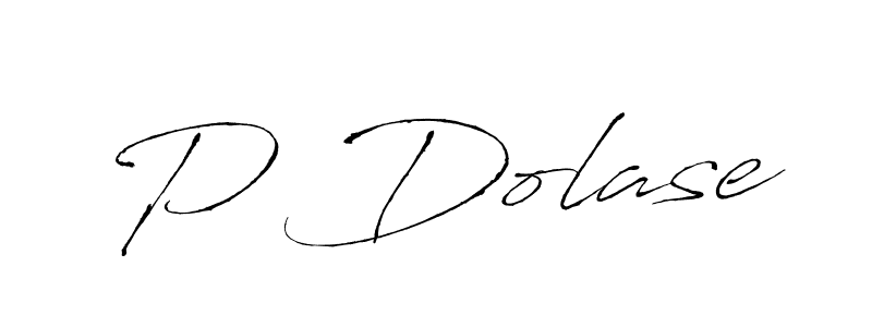 P Dolase stylish signature style. Best Handwritten Sign (Antro_Vectra) for my name. Handwritten Signature Collection Ideas for my name P Dolase. P Dolase signature style 6 images and pictures png