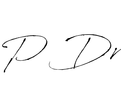 Antro_Vectra is a professional signature style that is perfect for those who want to add a touch of class to their signature. It is also a great choice for those who want to make their signature more unique. Get P Dr name to fancy signature for free. P Dr signature style 6 images and pictures png