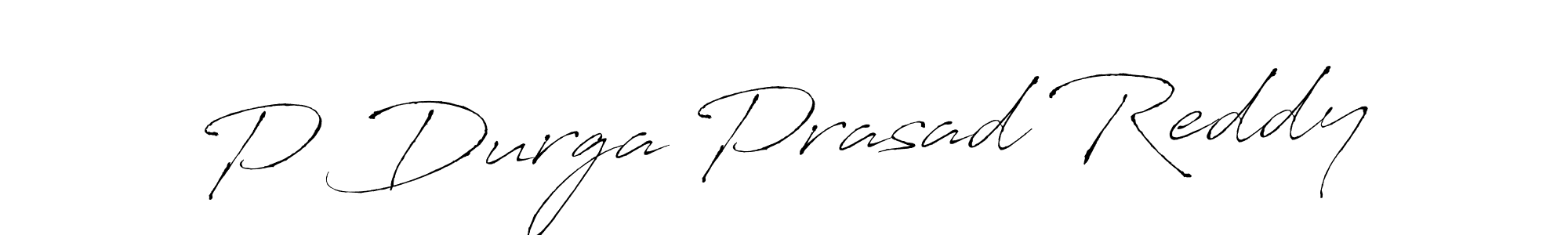 Use a signature maker to create a handwritten signature online. With this signature software, you can design (Antro_Vectra) your own signature for name P Durga Prasad Reddy. P Durga Prasad Reddy signature style 6 images and pictures png