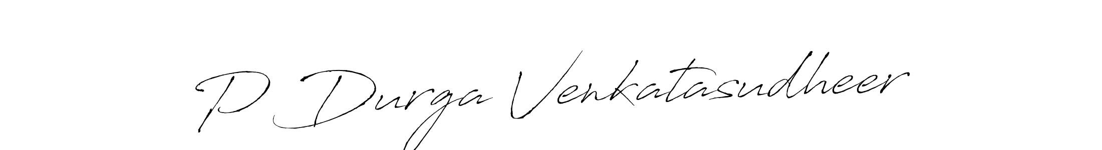 See photos of P Durga Venkatasudheer official signature by Spectra . Check more albums & portfolios. Read reviews & check more about Antro_Vectra font. P Durga Venkatasudheer signature style 6 images and pictures png