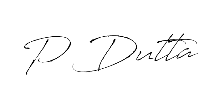 if you are searching for the best signature style for your name P Dutta. so please give up your signature search. here we have designed multiple signature styles  using Antro_Vectra. P Dutta signature style 6 images and pictures png