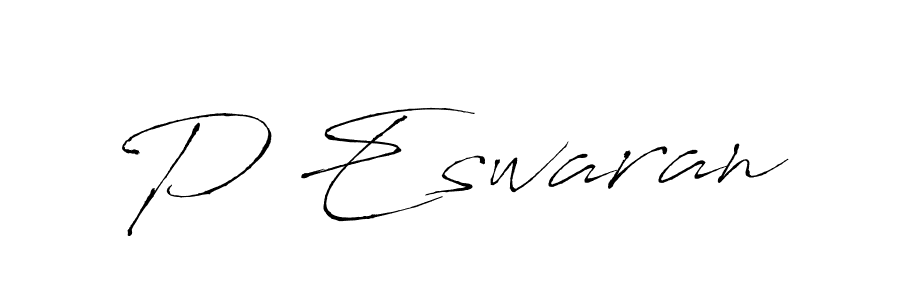 Use a signature maker to create a handwritten signature online. With this signature software, you can design (Antro_Vectra) your own signature for name P Eswaran. P Eswaran signature style 6 images and pictures png