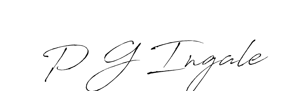 Once you've used our free online signature maker to create your best signature Antro_Vectra style, it's time to enjoy all of the benefits that P G Ingale name signing documents. P G Ingale signature style 6 images and pictures png