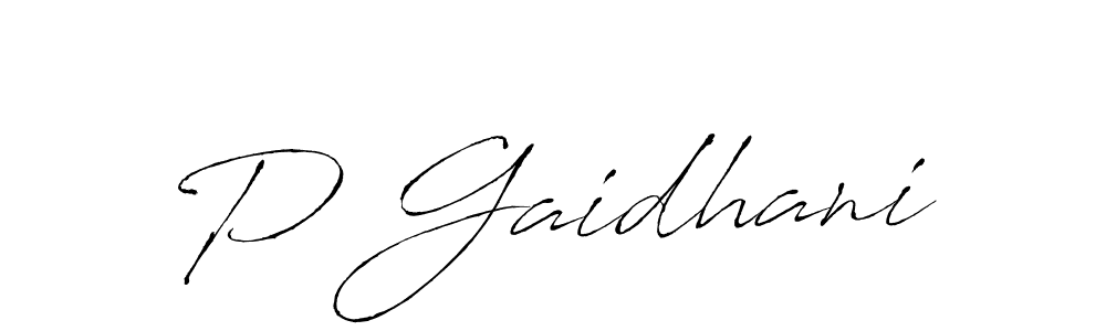 Also You can easily find your signature by using the search form. We will create P Gaidhani name handwritten signature images for you free of cost using Antro_Vectra sign style. P Gaidhani signature style 6 images and pictures png