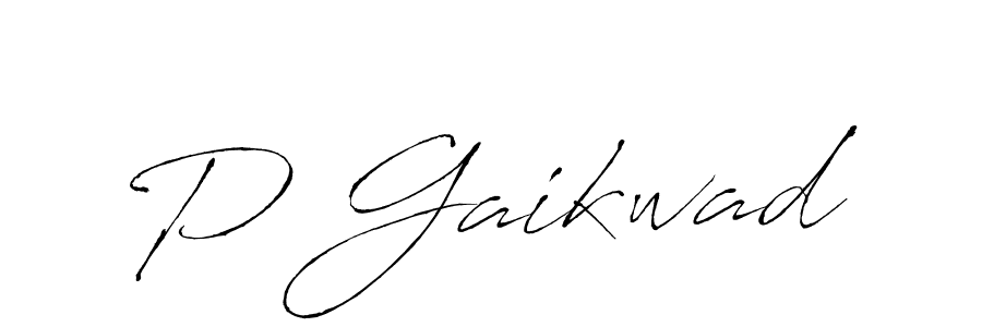 This is the best signature style for the P Gaikwad name. Also you like these signature font (Antro_Vectra). Mix name signature. P Gaikwad signature style 6 images and pictures png