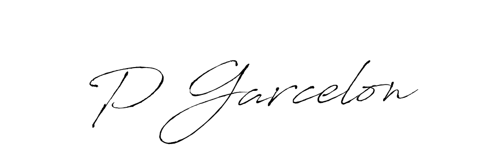 You should practise on your own different ways (Antro_Vectra) to write your name (P Garcelon) in signature. don't let someone else do it for you. P Garcelon signature style 6 images and pictures png