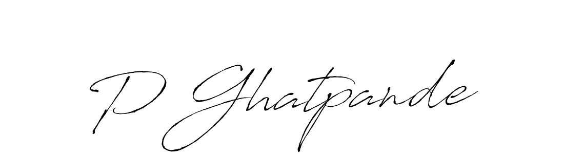 How to Draw P Ghatpande signature style? Antro_Vectra is a latest design signature styles for name P Ghatpande. P Ghatpande signature style 6 images and pictures png