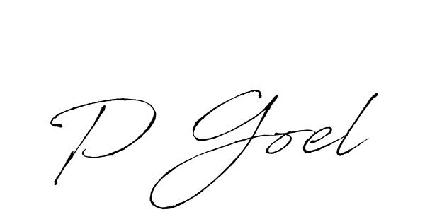 You should practise on your own different ways (Antro_Vectra) to write your name (P Goel) in signature. don't let someone else do it for you. P Goel signature style 6 images and pictures png