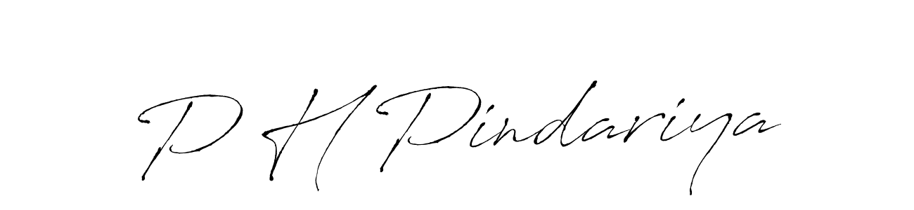 It looks lik you need a new signature style for name P H Pindariya. Design unique handwritten (Antro_Vectra) signature with our free signature maker in just a few clicks. P H Pindariya signature style 6 images and pictures png