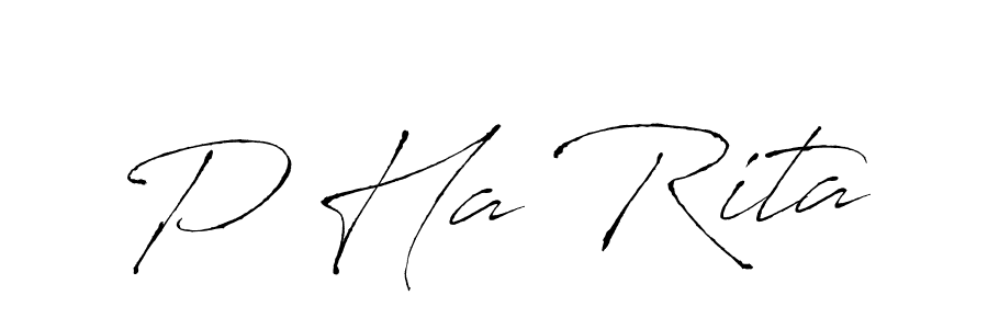 Also You can easily find your signature by using the search form. We will create P Ha Rita name handwritten signature images for you free of cost using Antro_Vectra sign style. P Ha Rita signature style 6 images and pictures png
